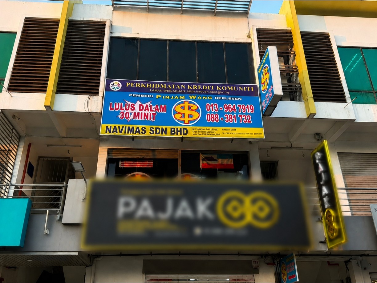 Papan tanda dan kedai NAVIMAS SDN BHD di KK Taipan, Inanam